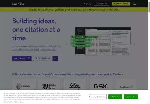 EndNote décembre 2025