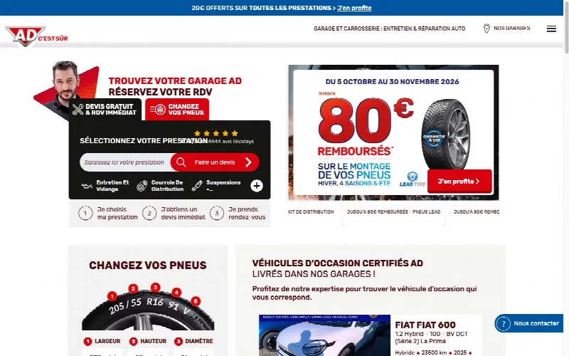 Garage Ad octobre 2026
