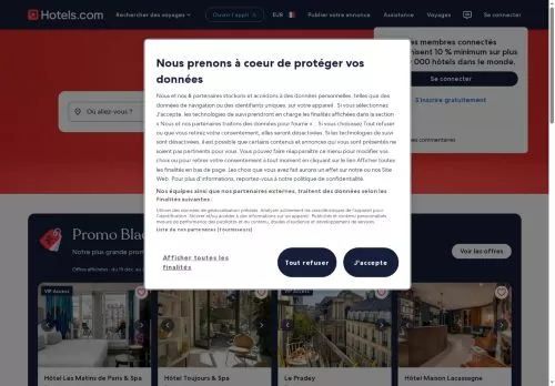 Hotels.com novembre 2025