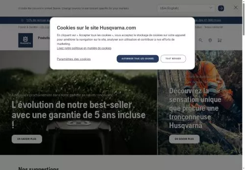 Husqvarna décembre 2025