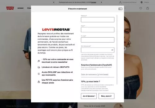 Levi's décembre 2025