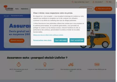 L'olivier Assurance Auto novembre 2025