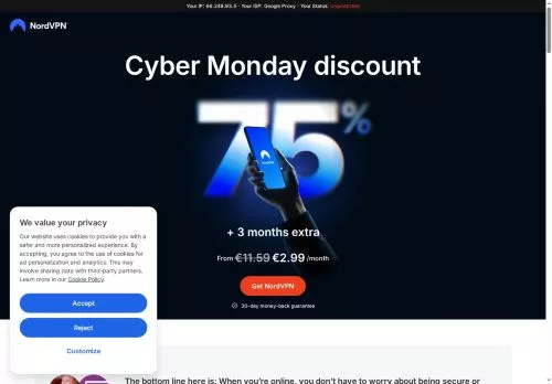 NordVPN décembre 2025