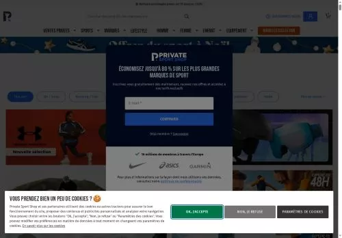 Private Sport Shop décembre 2025