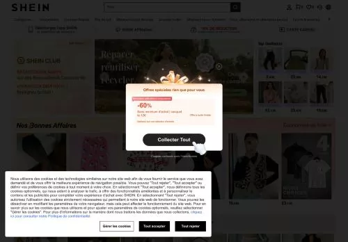 SHEIN décembre 2025