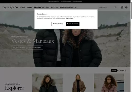 Superdry décembre 2025