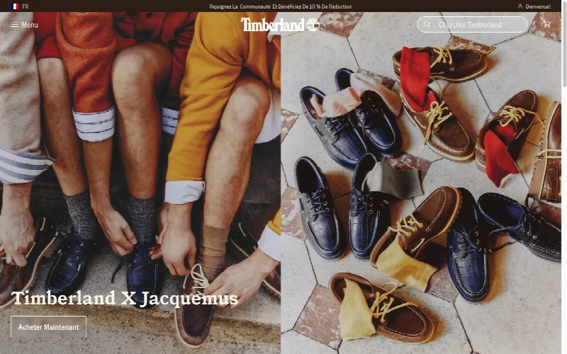 Timberland octobre 2026