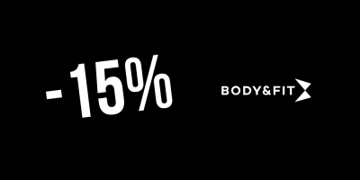 15% de réduction chez Body & Fit — Inscris-toi à la newsletter