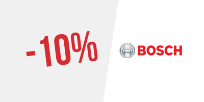 10% de réduction chez Bosch — Inscris-toi à la newsletter