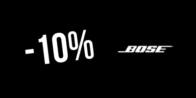 Bénéficiez d’une remise de 10% sur votre premier achat chez Bose — Inscris-toi à la newsletter