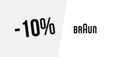 10% de réduction chez Braun — Inscris-toi à la newsletter