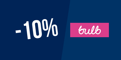 L&rsquo;énergie 100% verte jusqu&rsquo;à 10% moins cher que les fournisseurs historiques avec Bulb