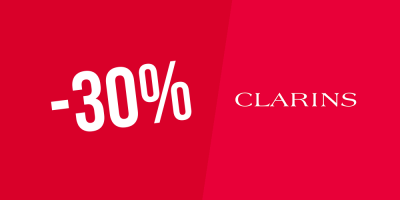 Journées privilèges ! Jusqu&rsquo;à 30% de réduction chez Clarins