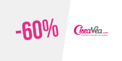 French Days ! Jusqu’à 60% de réduction chez Creavea