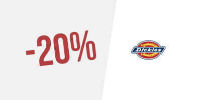 20% de réduction chez Dickies — Inscris-toi à la newsletter