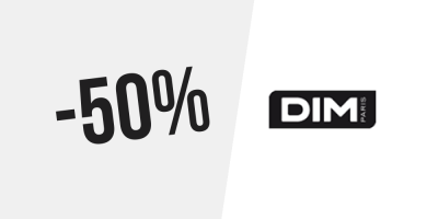 1 parure achetée, le 2ème bas à -50% chez DIM