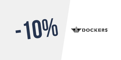 10% de réduction chez Dockers après l’inscription à la newsletter + livraison gratuite