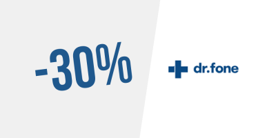 30% de réduction pour les étudiants sur Dr.Fone — Offre Student Beans