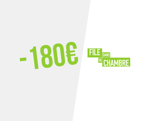 Jusqu’à 180€ de réduction chez File Dans Ta Chambre