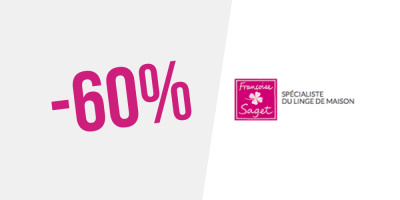 Soldes d&rsquo;hiver ! Jusqu&rsquo;à 60% sur le linge de maison chez Françoise Saget
