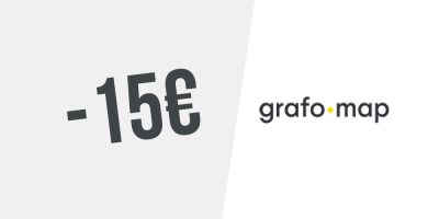 15€ de réduction sur toutes vos créations chez Grafomap
