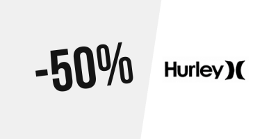 Soldes de décembre ! 50% de réduction sur plus de 900 articles chez Hurley