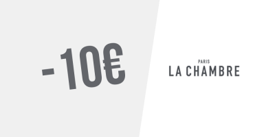 10€ de réduction chez La Chambre Paris — Inscris-toi à la newsletter