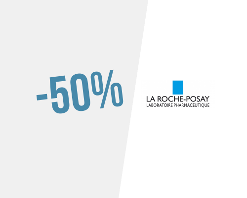 -50% sur le deuxième produit solaire chez La Roche Posay
