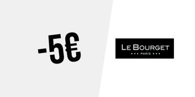5€ de réduction chez Le Bourget