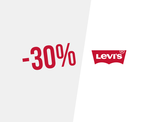 Promos de mi-saison ! 30% de réduction chez Levi&rsquo;s