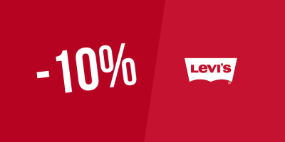 10% de réduction chez Levi&rsquo;s après l’inscription à la newsletter + livraison gratuite