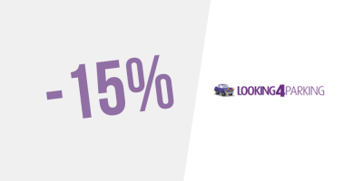 Jusqu&rsquo;à 15% de réduction chez Looking4parking