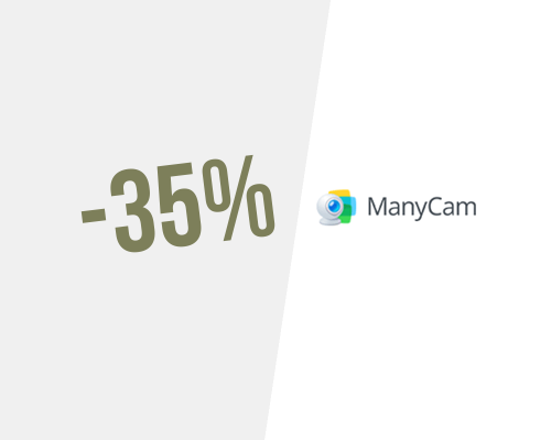 35% de réduction sur Manycam