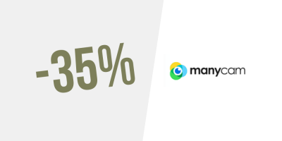 Promotions d&rsquo;septembre ! 35% de réduction sur Manycam 7.8