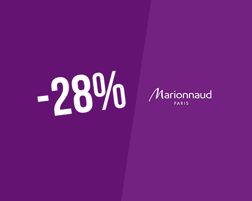 Nuit de la beauté : -28% sur tout chez Marionnaud