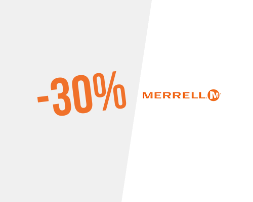 Black Week ! 30% de réduction sur une sélection et 10% supplémentaire sur les promos chez Merrell