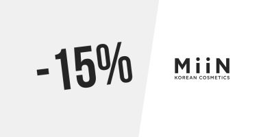 15% de réduction exclusif sur une sélection chez Miin Cosmetics
