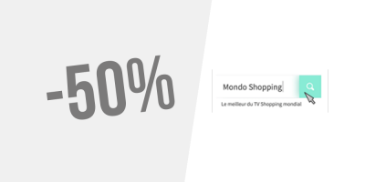 Promos ! Jusqu&rsquo;à 50% de réduction chez Mondoshopping