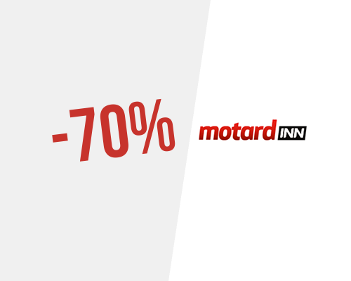 Promos ! Jusqu&rsquo;à 70% de réduction chez Motardinn