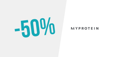Outlet ! Jusqu&rsquo;à 50% de réduction sur les promos chez MyProtein