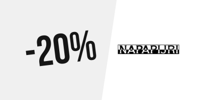 20% de réduction sur les nouvautés chez Napapijri