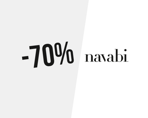 Soldes ! Jusqu&rsquo;à 70% de réduction chez Navabi
