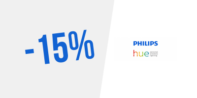 15% de réduction chez Philips Hue — Inscris-toi à la newsletter
