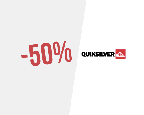 Vente Flash ! Jusqu&rsquo;à -50% + 25% supplémentaire sur les bons plans chez Quiksilver