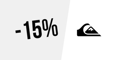 15% de réduction chez Quiksilver — Inscris-toi à la newsletter