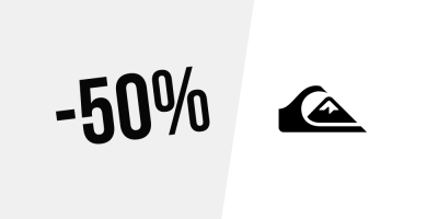 Soldes ! Jusqu&rsquo;à 50% de réduction + 10% supplémentaire chez Quiksilver