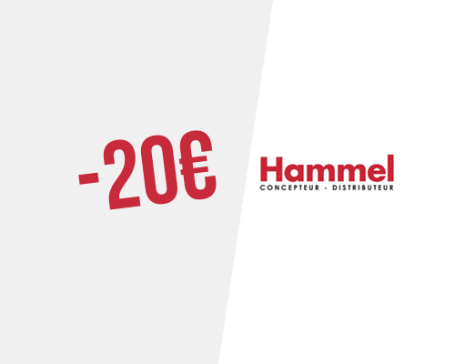 20€ de réduction chez Robinetterie Hammel