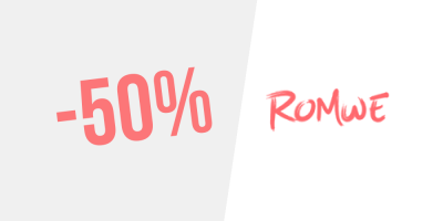 Promos ! Jusqu’à -50% chez Romwe
