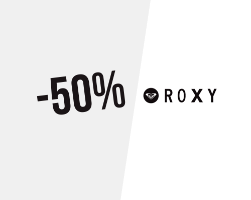 Vente Flash ! Jusqu&rsquo;à -50% + 25% supplémentaire sur les bons plans chez Roxy