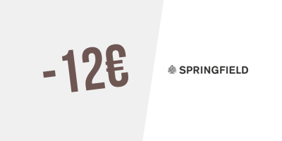 Club Springfield ! 12€ de réduction en cadeau de bienvenue chez Springfield